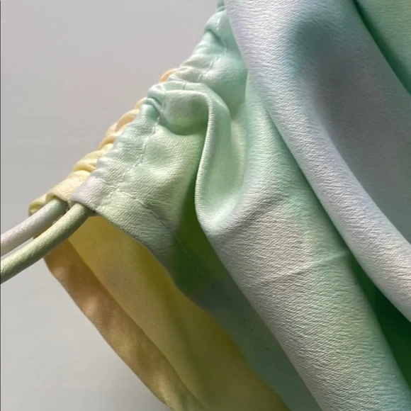 Pastel Tie-Dye Ruched Dress - Picture 4 of 7